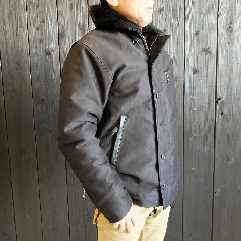 SKULL FLIGHT/スカルフライト　N-1　ライダースデッキジャケット