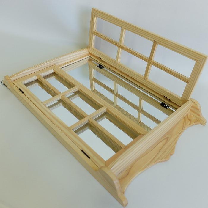 MADE IN AWA/壁掛けミラー/window mirror/扉付き/観音開き/化粧 MADE IN AWA/壁掛けミラー/window mirror/扉付き/観音開き/化粧