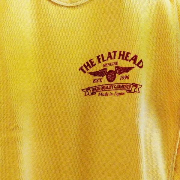 THE FLAT HEAD/フラットヘッド　ショルダーパッドサーマル（THE FLATHEAD ロゴ）THLD-003｜kurokawa96｜03
