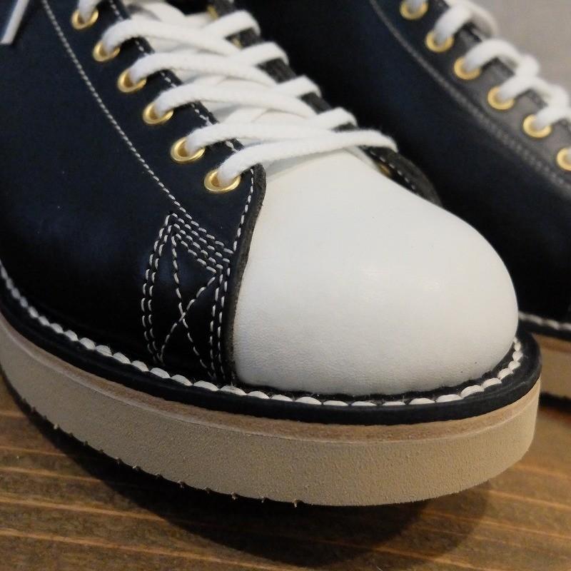 ☆ZERROW,S BONEAKERSLINE ゼローズブニーカーズライン BLK-WHT☆ : 黒