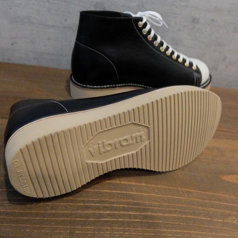 ☆ZERROW,S BONEAKERSLINE ゼローズブニーカーズライン BLK-WHT☆ : 黒