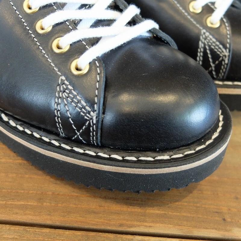 ★ZERROW,S BONEAKERSLINE　ゼローズブニーカーズライン ロー　ブラック★の画像