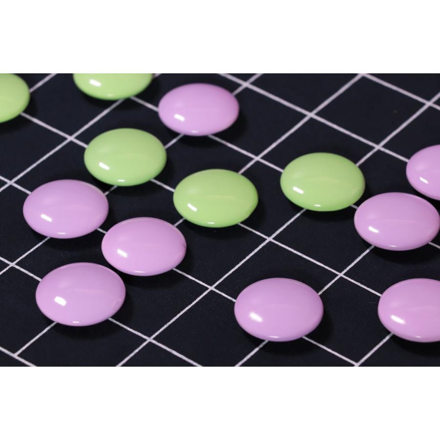 すみれご（カラー蛤碁石9/6路盤セット） : 黒木碁石店 - 通販 - Yahoo