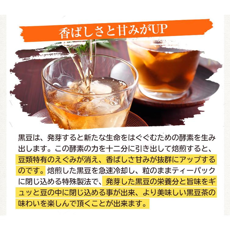 黒豆茶 遊月亭 100包 ノンカフェイン お茶 健康茶 妊婦  ティーバッグ　粒まるごと  道の駅 旅館 兵庫 | 遊月亭 | 07
