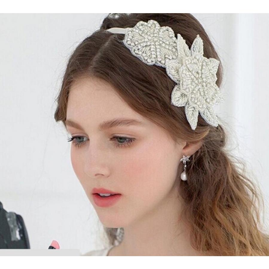 ウェディングリボンカチューシャクリスタルティアラヘッドドレス結婚式 教会挙式 Kuroneko358 ビジュー デ フルール 通販 Yahoo ショッピング