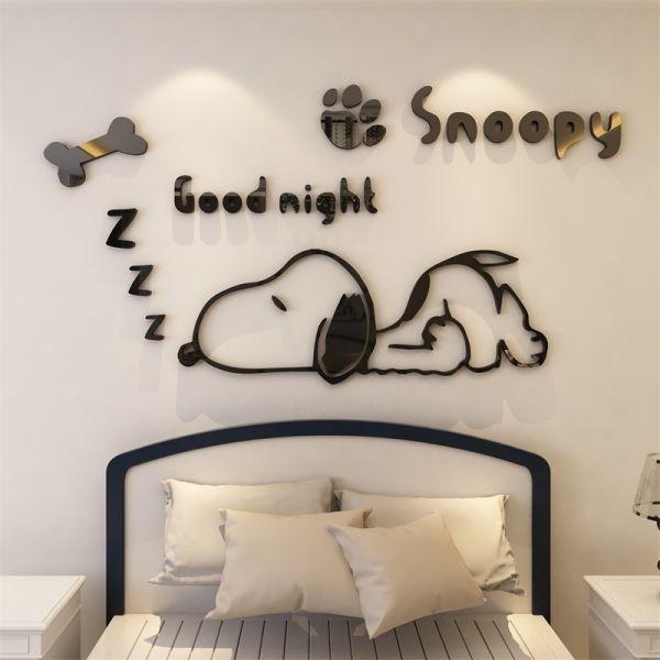 大きなスヌーピー 壁イラスト 犬 3d ウォールステッカー 幼稚園 子供用 居間 寝室 壁装飾 ステッカー シール 80x41cm Tfs 003 クロサンス 通販 Yahoo ショッピング