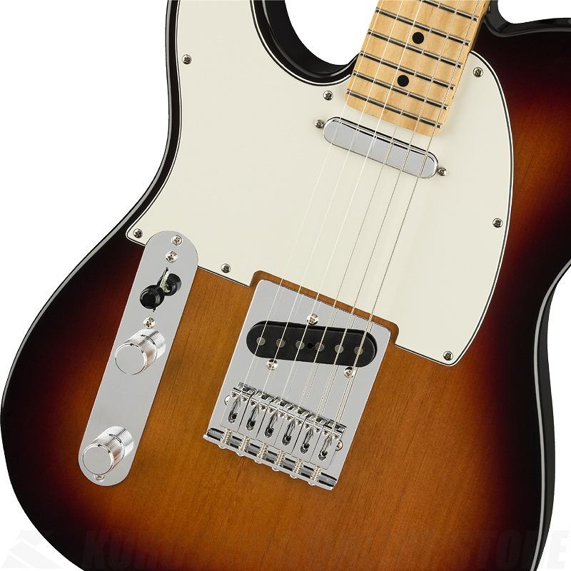 Fender Player Telecaster Left-Handed, Maple Fingerboard, 3-Color Sunburst｜kurosawa-music｜03