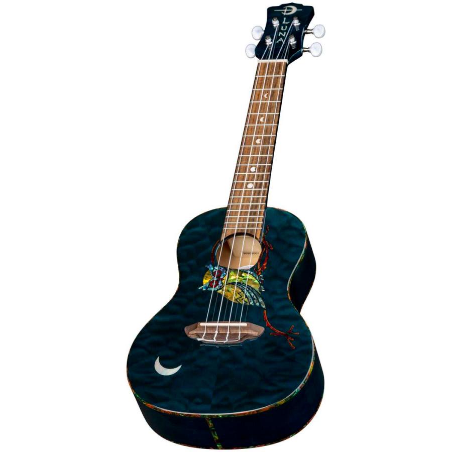 Luna Guitars UKE OWL CONCERT W/ PREAMP コンサートウクレレ : 昭和32 