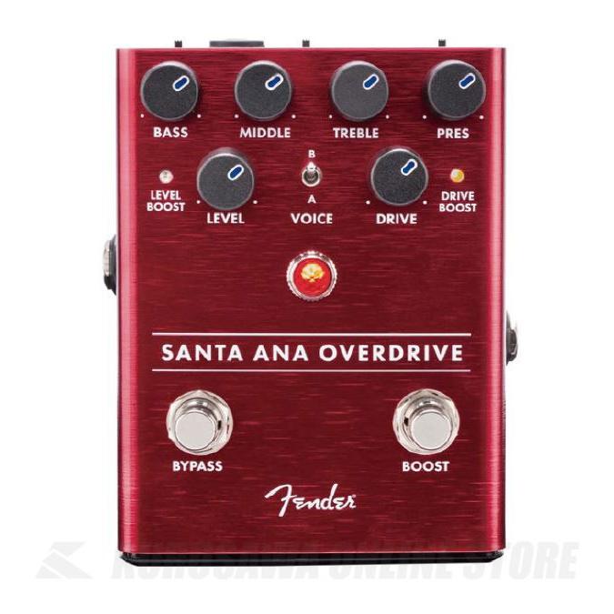 Fender SANTA ANA OVERDRIVE PEDAL（サンタアナ・オーバードライブ）《期間限定！ポイントアップ！》｜kurosawa-music