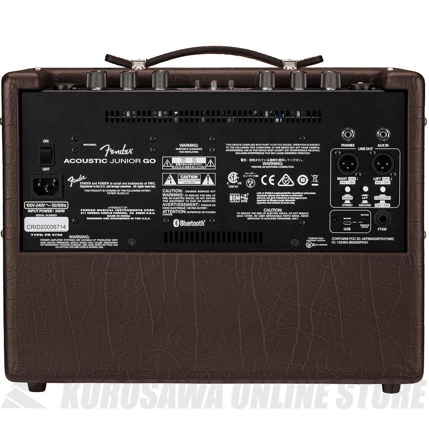 Fender Acoustic Junior GO【アコースティックアンプ】 【送料無料】 (ご予約受付中) 【ONLINE STORE】の画像