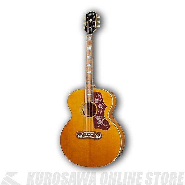 Epiphone Masterbilt J-200 Aged Antique Natural 【貨物輸送無料】【高性能遮蔽物差し上げ物！】 楽器、器材-楽器、手芸、コレクション
