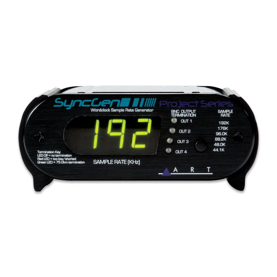 ART エー・アール・ティー ワードクロック・ジェネレーター SyncGen ART エー・アール・ティー Sync Gen [SYNCGEN] ワードクロック