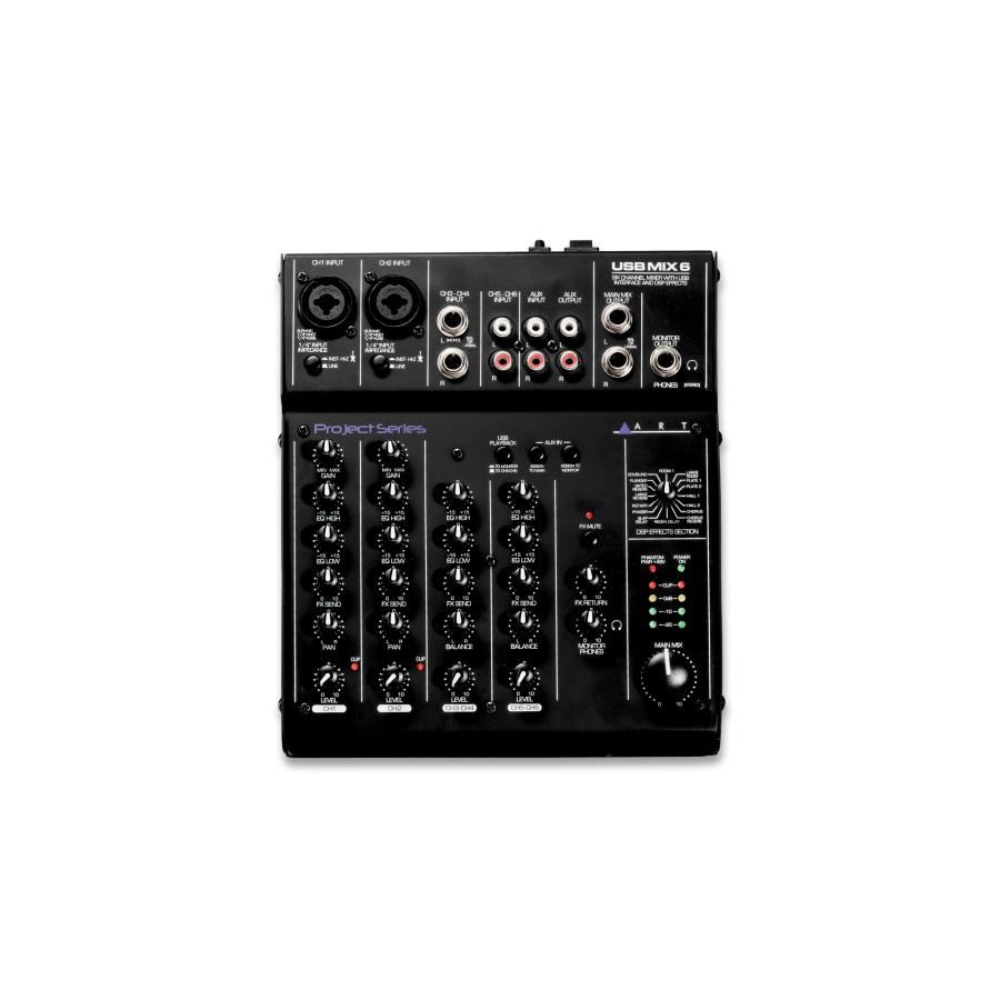ART エー・アール・ティー USB Mix6 [USBMIX6] 6チャンネル・ミキサー