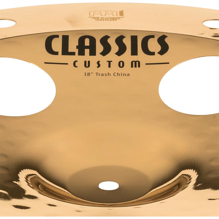 Meinl マイネル Classics Custom Brilliant シリーズ Trash China 18" [CC18TRCH-B] チャイナシンバル (ご予約受付中)｜kurosawa-music｜04