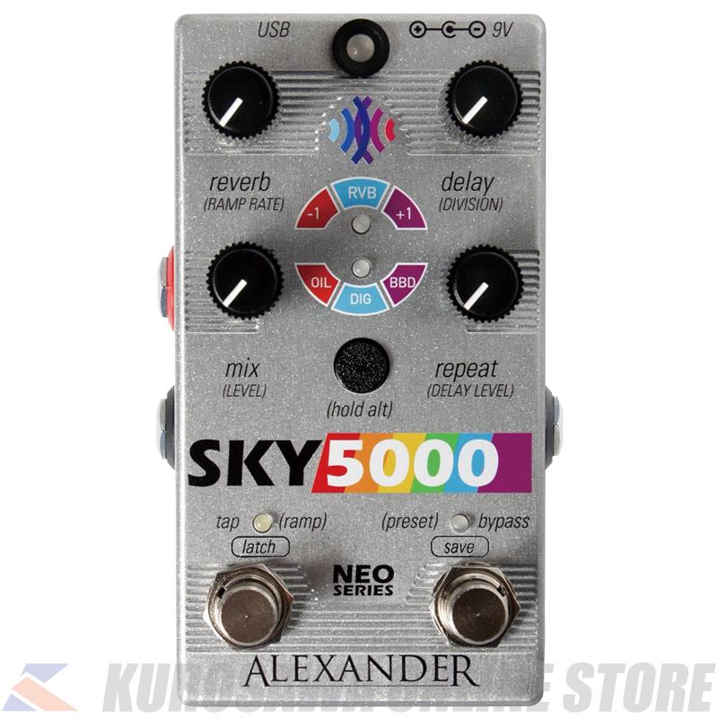 【好評にて期間延長】 Pedals Alexander Sky (ご予約受付中) [Reverb] リヴァーブ 5000 ギターエフェクター