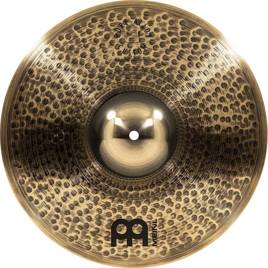 Meinl マイネル Pure Alloy Custom シリーズ Hihat 15" [PAC15MTH] ハイハットシンバル｜kurosawa-music｜05