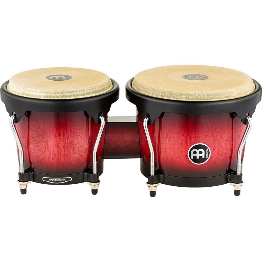 MEINL Percussion マイネル ボンゴ Headliner Series Wood Bongo HB100WRB｜kurosawa-music｜02