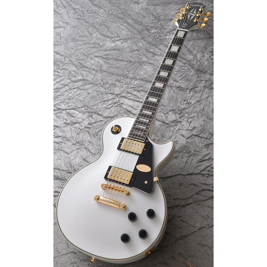 Epiphone Les Paul Custom Alpine White 【アクセサリーセット