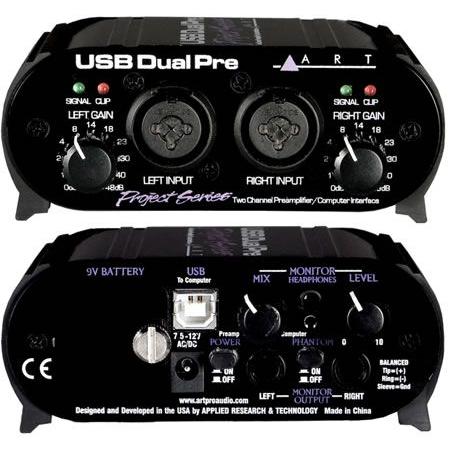 ART エー・アール・ティー USB Dual Pre Project Series [ACDPPS] USBステレオ・プリアンプ 【ONLINE STORE】_1