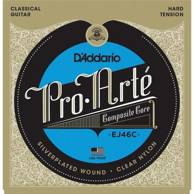 D'Addario PRO-ARTE COMPOSITE EJ46C Pro-Arte Composite, Hard Tension ダダリオ (クラシックギター弦) (ネコポス)｜kurosawa-music