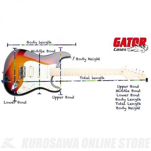《期間限定！ポイントアップ！》GATOR GC-JUMBO Black (アコースティックギター ジャンボ用ハードケース)(送料無料)_4