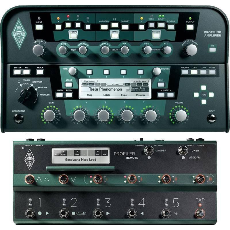KEMPER ケンパー アンプ Profiling Amp BLACK + REMOTE (アンプヘッド 