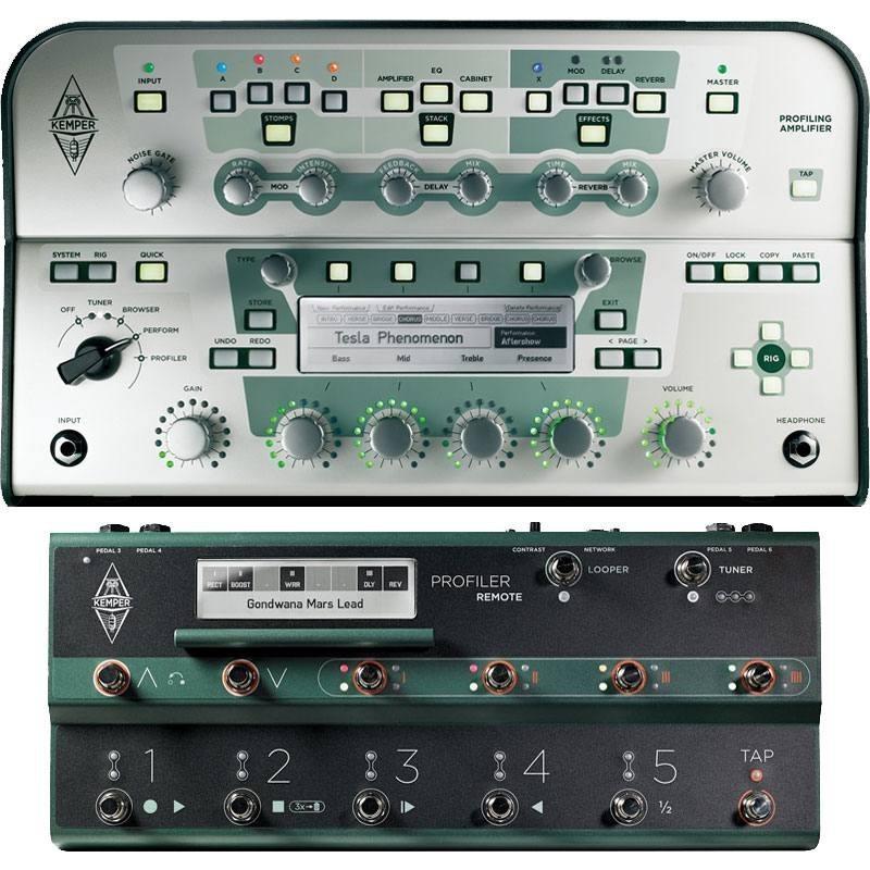 KEMPER ケンパー アンプ Profiling Amp WHITE + REMOTE (アンプヘッド＋フットコントローラー)（お取り寄せ）《期間限定！ポイントアップ！》