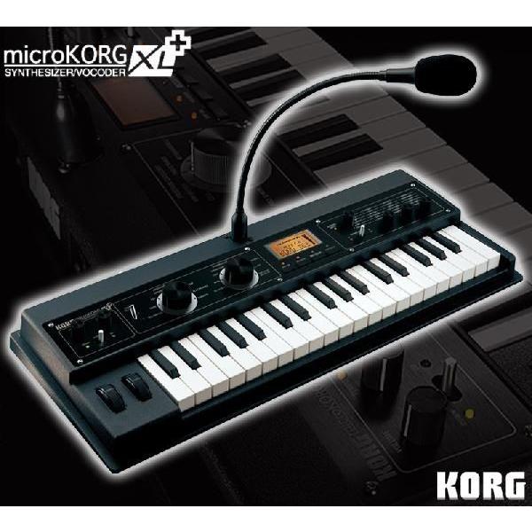 KORG microKORG XL+ (シンセサイザー/ボコーダー)(マンスリープレゼント)(ご予約受付中)