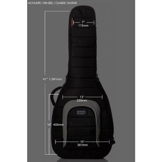 MONO M80 AC-BLK "Classic Guitar Case" (Jet Black) (クラシックギター用ギグバッグ)_1