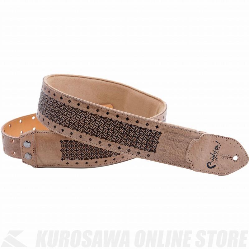 《期間限定！ポイントアップ！》Right on! STRAPS STRAP COLLECTION LEATHER CRAFT Series GRANADA (Beige)(ストラップ)