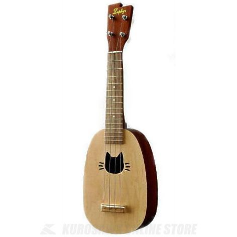 《期間限定！ポイントアップ！》ZEPHYR SP-15-cat (ソプラノウクレレ)(国産ウクレレ)(マンスリープレゼント)