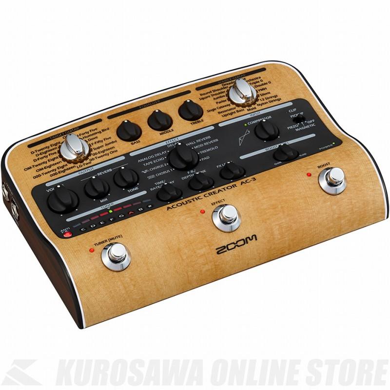 ZOOM AC-3 Acoustic Creator AC3 (アコースティックギター用DI ZOOM AC-3 Acoustic Creator AC3 (アコースティックギター用DI