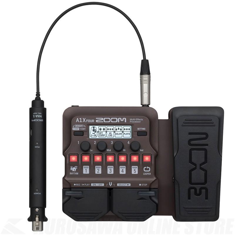 ZOOM A1X FOUR《アコースティック器用》(ご予約受付中)