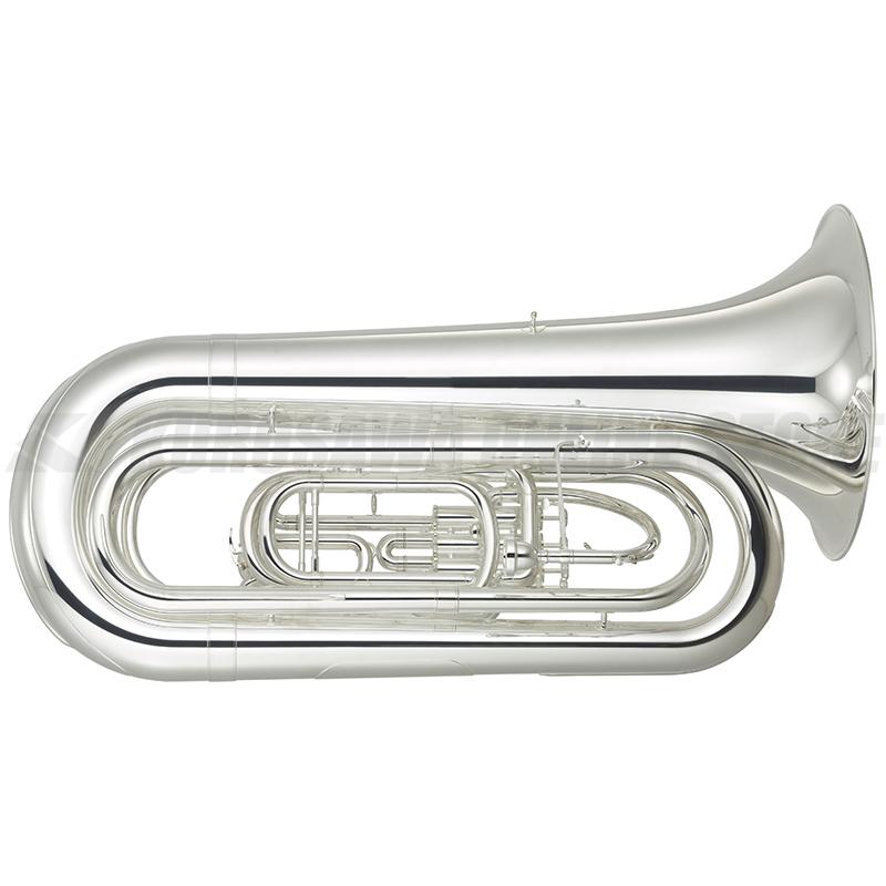 Yamaha Ybb 321ms チューバ B マーチングチューバ 銀メッキ Museumのyamaha 小物セット付 特別
