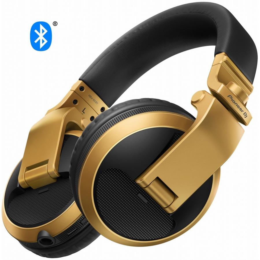 Pioneer DJ HDJ-X5BT Bluetooth機能搭載オーバーイヤー型 DJヘッドホン (gold) 【ONLINE STORE】｜kurosawa-unplugged