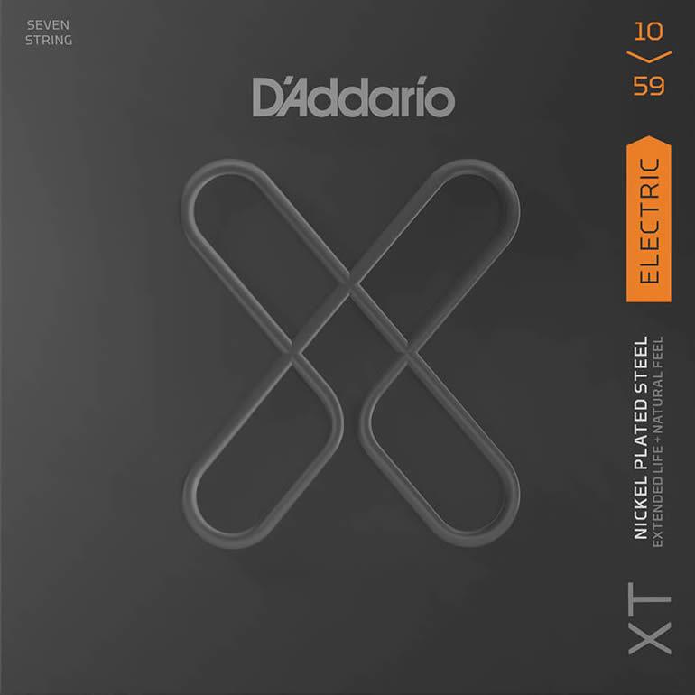 D'Addario XT NICKEL XTE1059 Regular Light,7-String ダダリオ (エレキギター弦) (ネコポス)｜kurosawa-unplugged