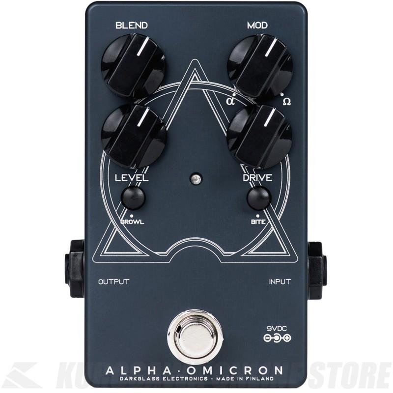 Darkglass Electronics / ダークグラス Alpha Omicron  (ベース用エフェクター/ディストーション)(送料無料)《期間限定！ポイントアップ！》｜kurosawa-unplugged