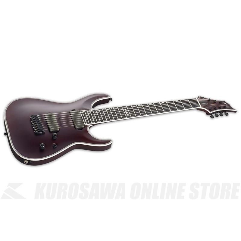 オンラインストア販売店 E-II HRF NT-8B DRMS(Deep Red Metallic Satin)(エレキギター/8弦ギター)(送料無料)(受注生産品)