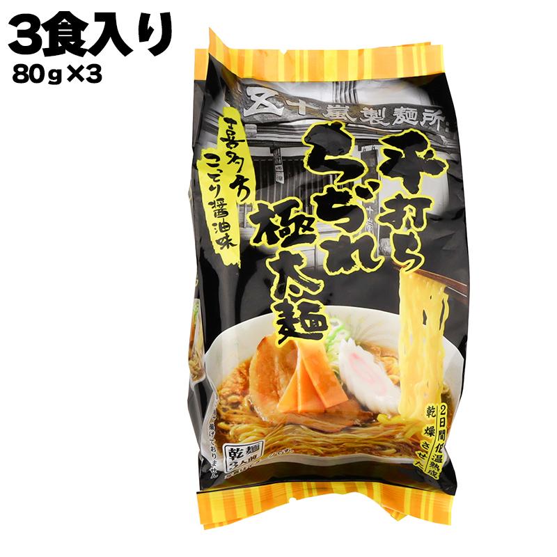 あすつく 株式会社 五十嵐製麺 平打ち ちぢれ 極太麺 喜多方