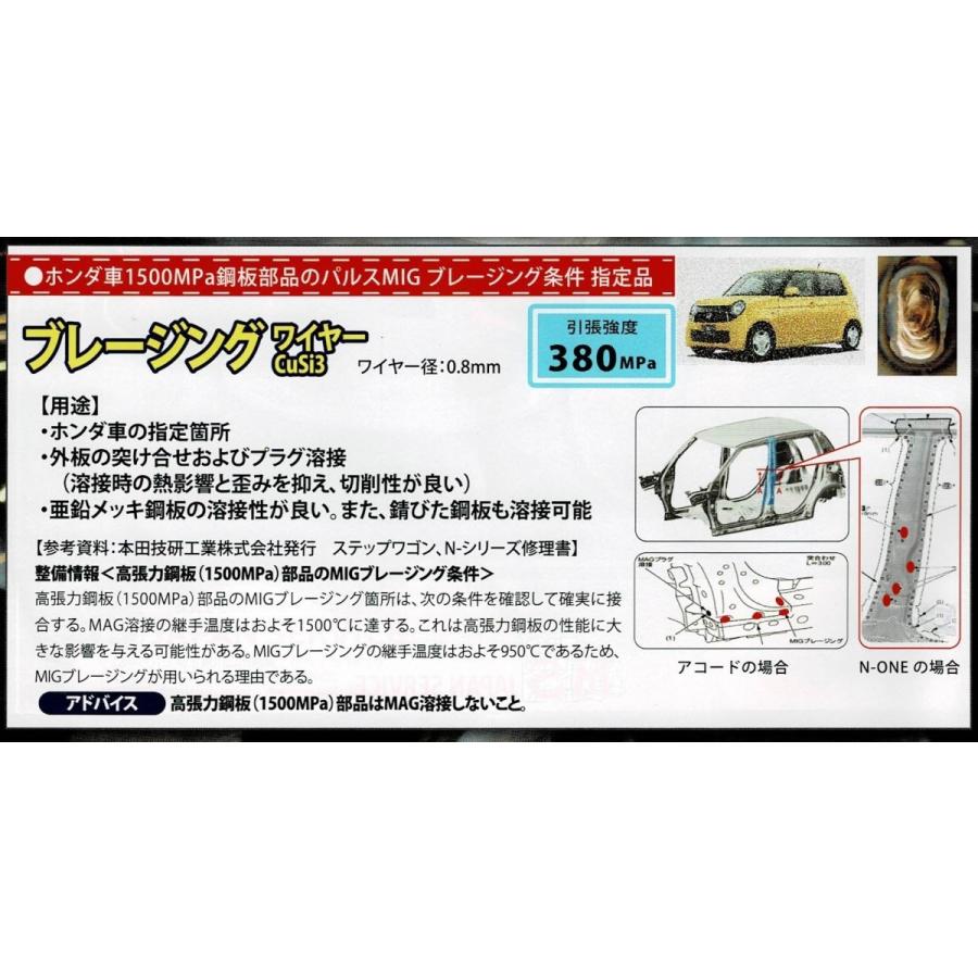 コンパクトミグ201＋ ブレージングワイヤー 自動車 鈑金 溶接 200V