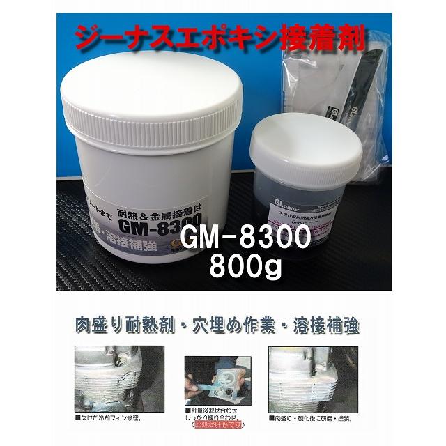 次世代型エポキシ パテ GM-8300 800g ブレニー技研 肉盛り耐熱パテ