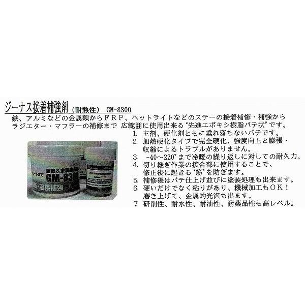 次世代型エポキシ パテ GM-8300 800g ブレニー技研 肉盛り耐熱パテ 
