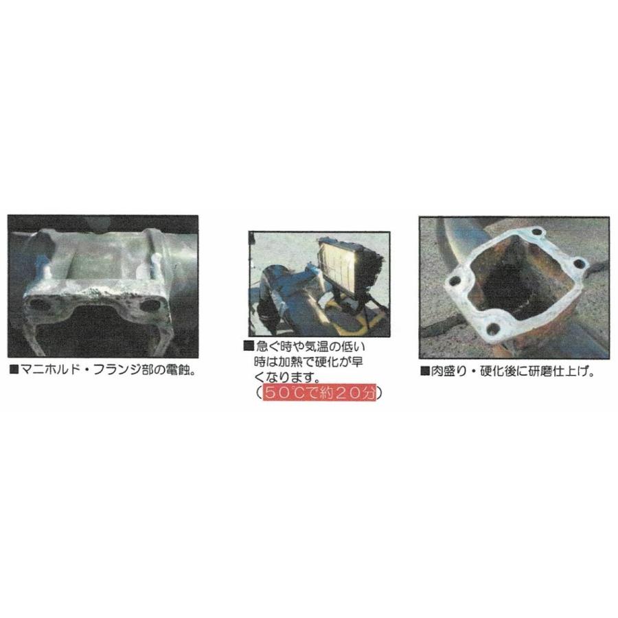 次世代型エポキシ パテ GM-8300 800g ブレニー技研 肉盛り耐熱パテ 