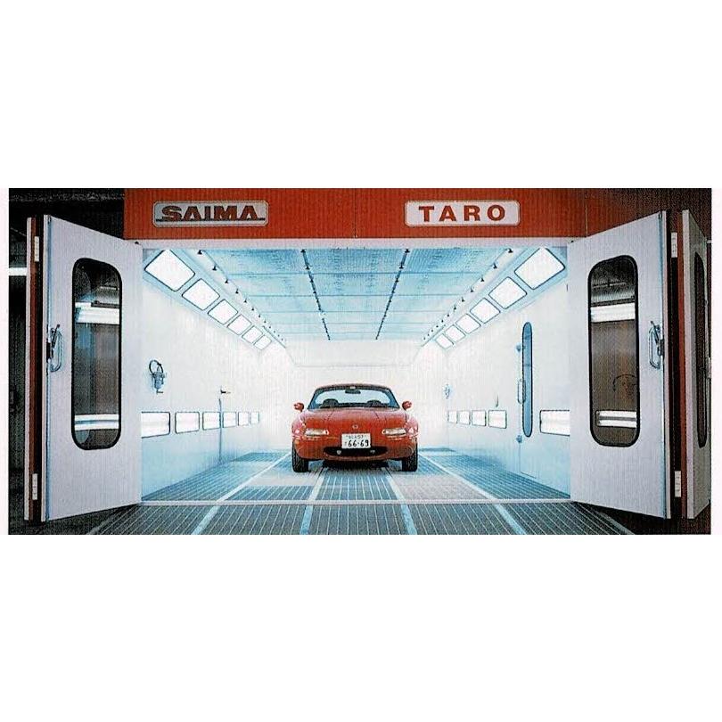 自動車塗装ブース 排気床ロールフィルター 幅1000mm×21m巻き 板金 