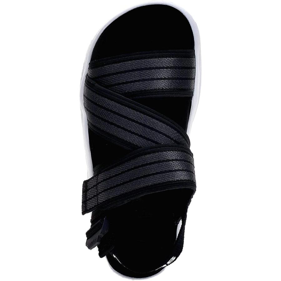 アディダス サンダル レディース メンズ 厚底4cm Adidas 90s Sandal ナインティーズサンダル ストラップ ベルクロ シャワー Eg7647 ブラック Ads Eg7647 くろいわスポーツヤフー店 通販 Yahoo ショッピング