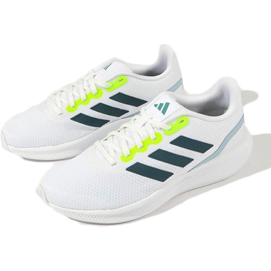 M*p様 adidas Boost ランニングシューズ ホワイト/ターコイズ/イ adidas アディダス ランニングシューズ ランファルコン ワイド 3