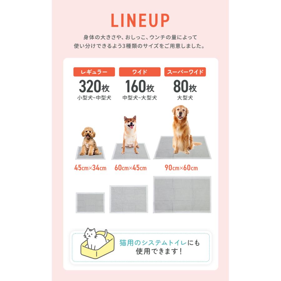 ペットシーツ 厚型 炭入り消臭 レギュラー ワイド スーパーワイド 1
