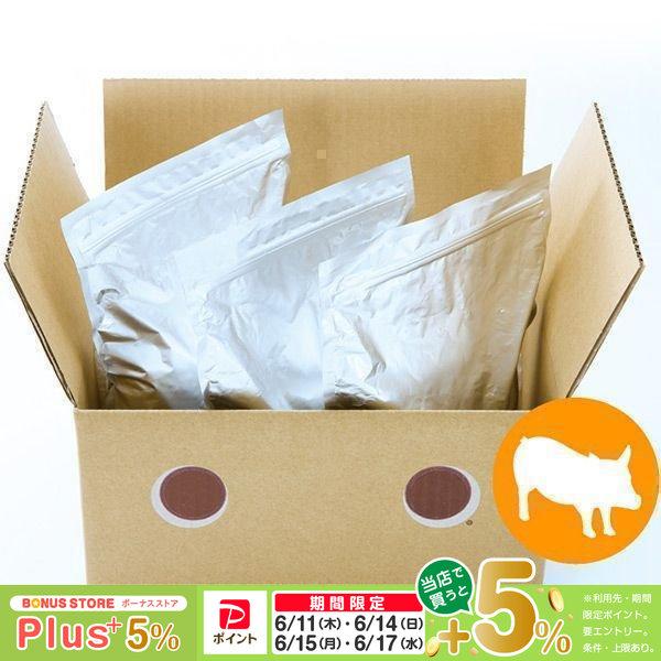 ドットわんごはんお得用3パック ドットわん 豚ごはんお得用パック 3kg入り : ペッツビレッジクロス