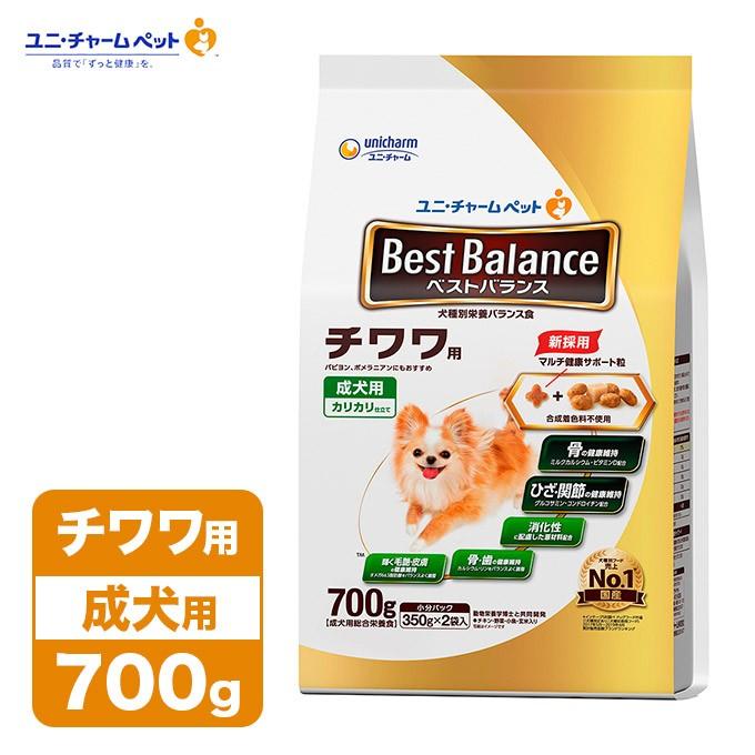 ドッグフード ベストバランス カリカリ仕立て チワワ用 700g ドックフード 犬 ドライ アダルト 成犬 小分け ペッツビレッジクロスpaypayモール 通販 Paypayモール