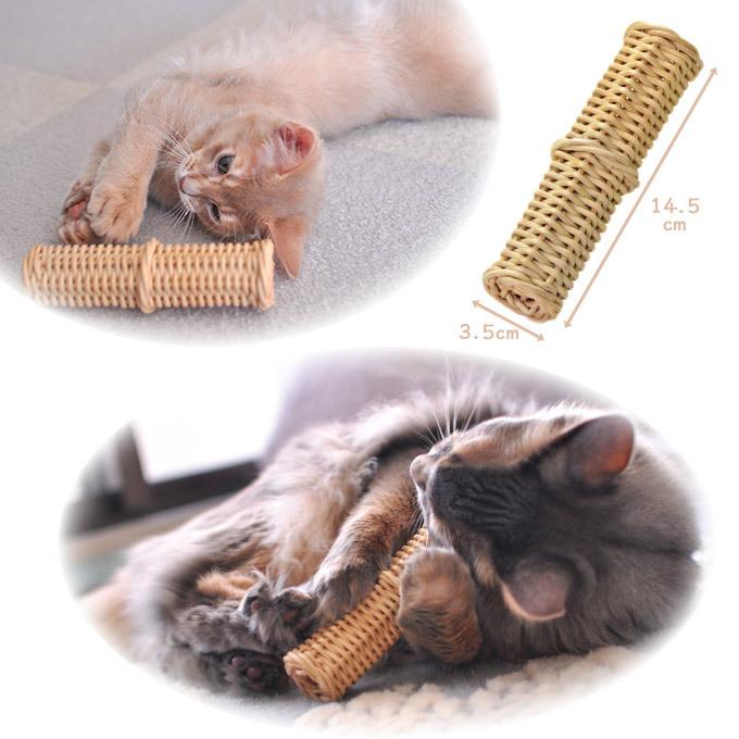 ナチュラル ラタン チムニー ナチュラル シンシアジャパン 猫用 手作り おもちゃ 自然素材 手編み ハンドメイド シンプル 音 鈴 ペット 猫用品 籐製 玩具 ペッツビレッジクロスpaypayモール 通販 Paypayモール
